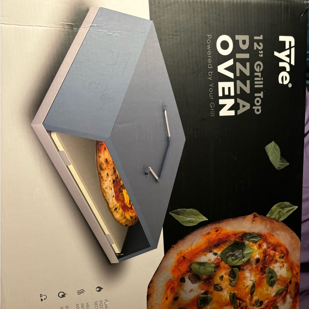 Frye 12” Grill Top Pizza Oven